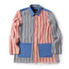 Workman Overshirt - Two Tone Stripe