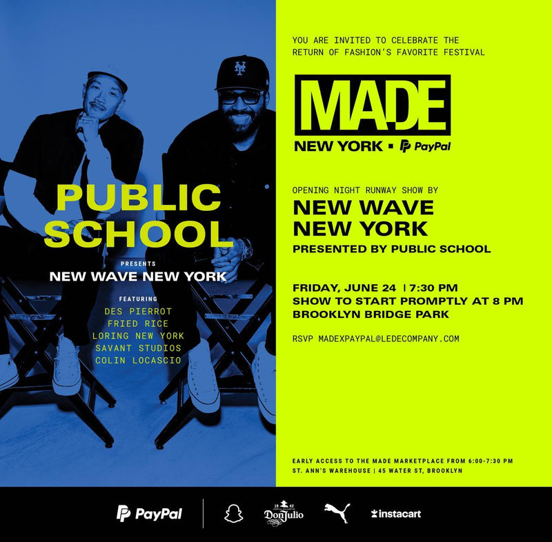 FRIED RICE Collabs with Legendary NYC Brand Public School for MADE Festival