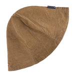 Corduroy Lampshade Hat - Brown