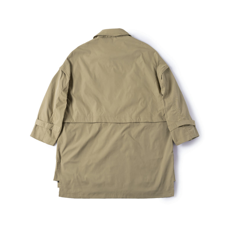 Convertible Trench Coat - Sand