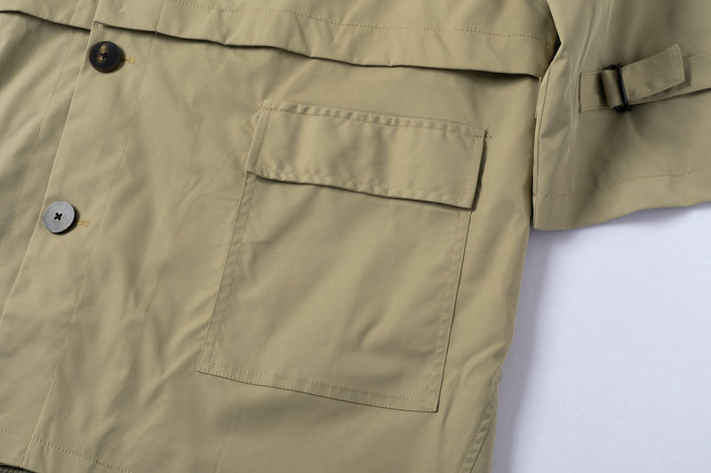 Convertible Trench Coat - Sand