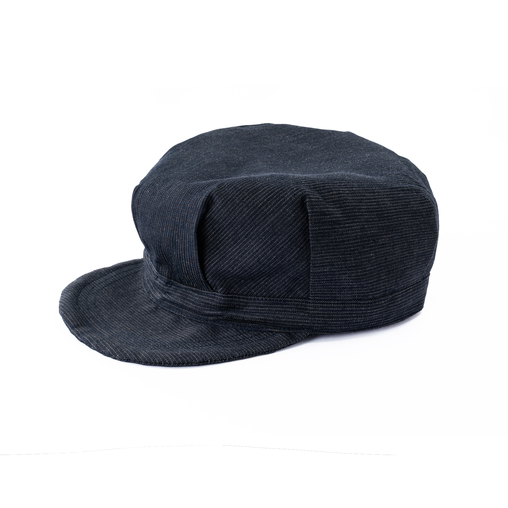 Engineer Cap - Pinstripe Navy - Styleable Brim – FRIED RICE SHOP