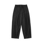 Contour Pleated Trousers – Sable Grey, Relaxed Fit