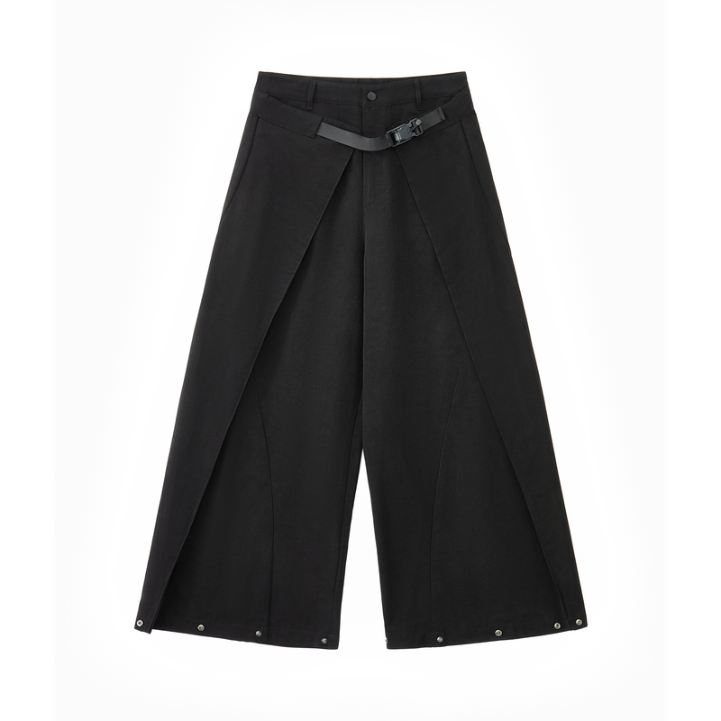 Snap Wrap Pants - Midnight