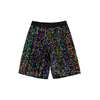 Midnight Spectrum Sequin Long Shorts