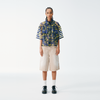 Tropicana Sheer Cropped Button Up