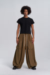 Wide Leg Yemi Pants - Coffee