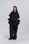 Convertible Trench Coat - Onyx