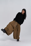 Wide Leg Yemi Pants - Coffee