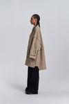 Convertible Trench Coat - Sand