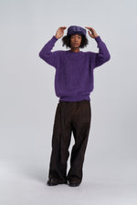 Ultraviolet Fuzz Sweater