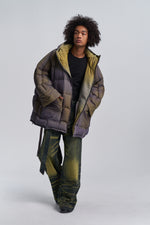 Weatherproof Reversible Down Jacket - Gradient Dye