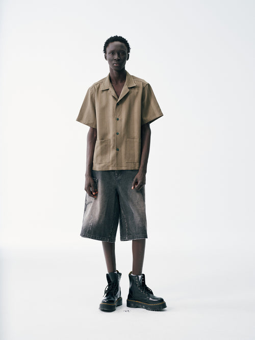 Olive Bowler Shirt
