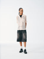 Kumo Open Weave Mesh Summer Shirt