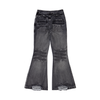 Bell Bottom Jeans – Black Washed Denim