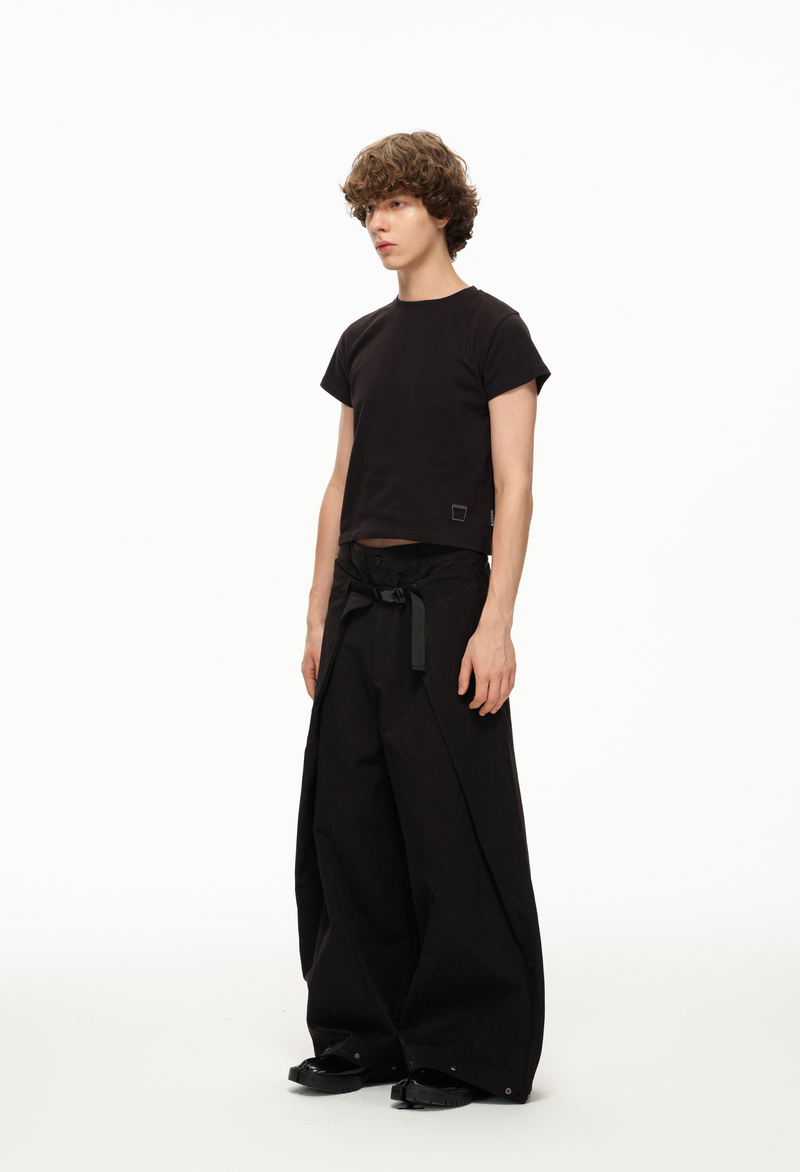 Snap Wrap Pants - Midnight
