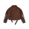 Rust Iridescent Denim Jacket