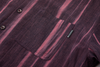 Vertical Stripe Button Up – Deep Burgundy & Rose, Relaxed Fit