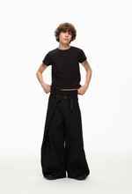 Snap Wrap Pants - Midnight