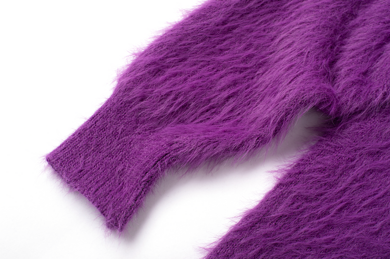 Ultraviolet Fuzz Sweater