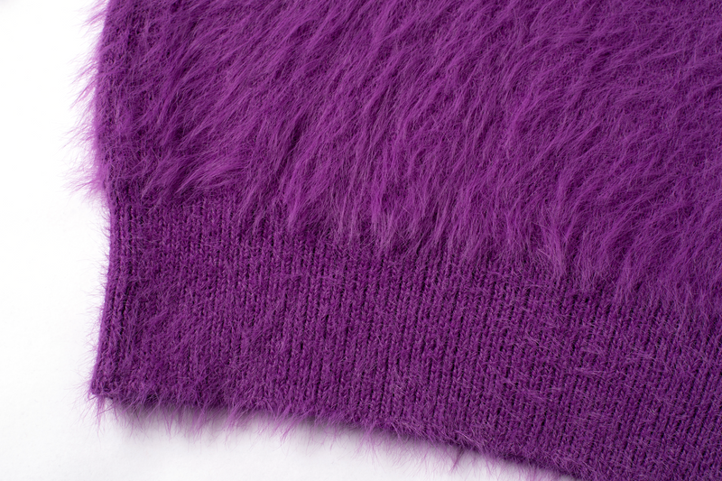 Ultraviolet Fuzz Sweater