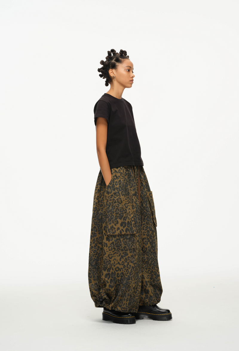 Wide Leg Yemi Pants – Leopard