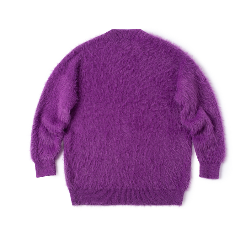 Ultraviolet Fuzz Sweater