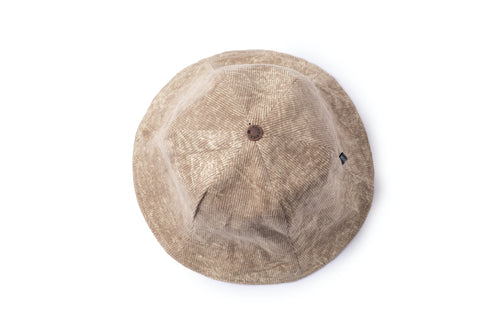 Lampshade Bucket Hat - Crushed Beige Corduroy