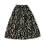 Raised Floral Cargo Skirt