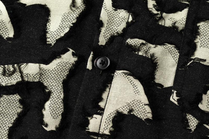 Raised Floral Summer Shirt