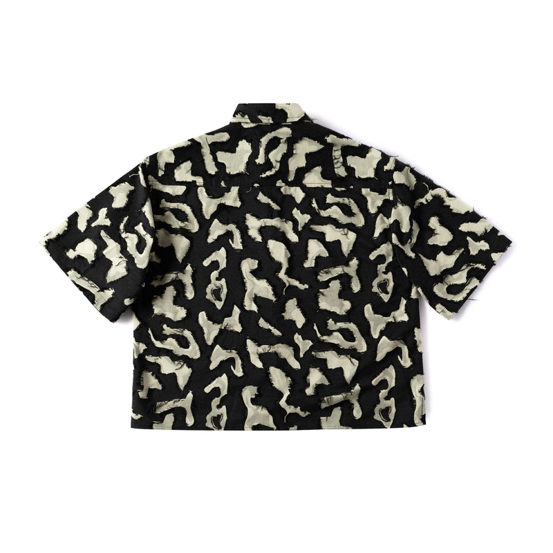 Raised Floral Summer Shirt