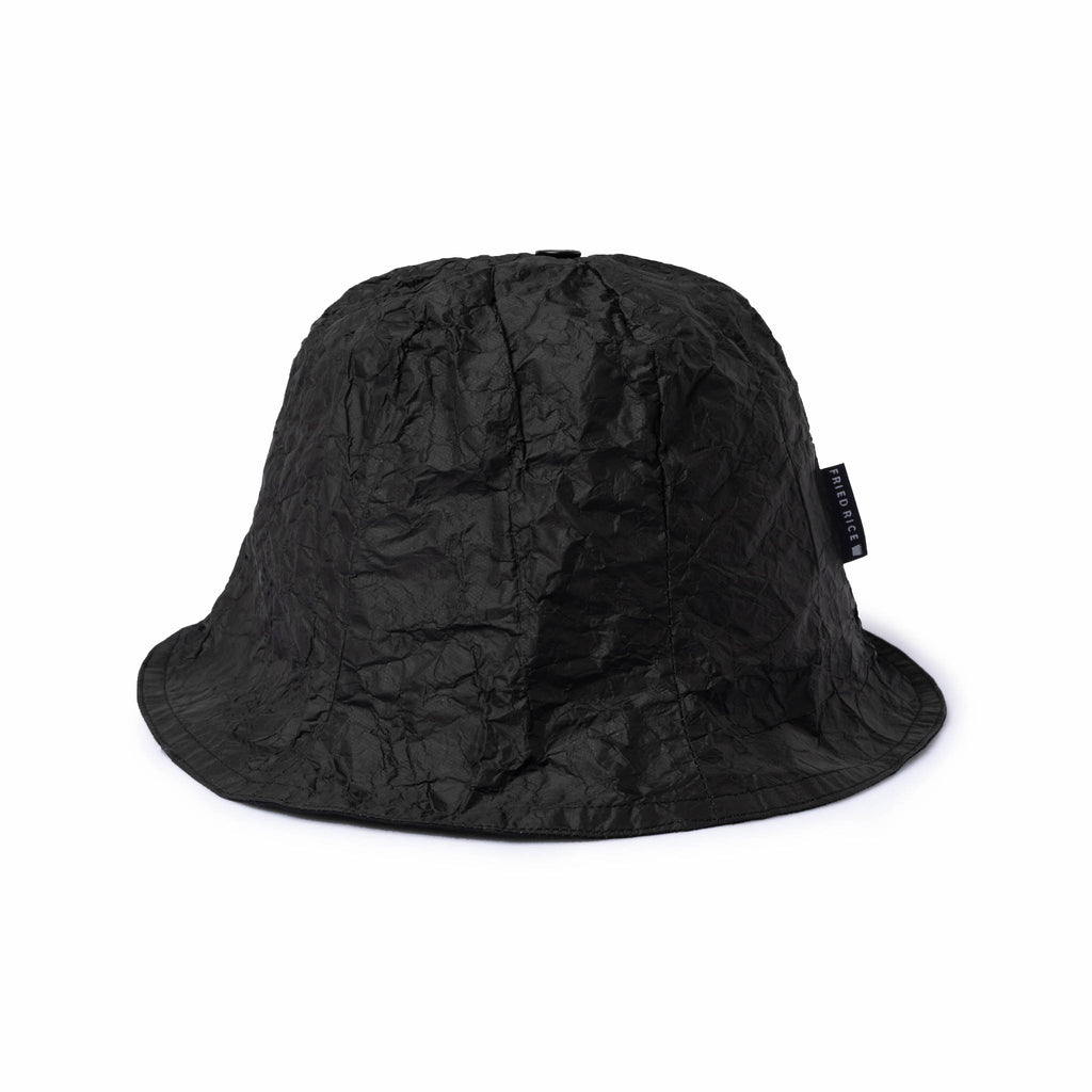 Crinkle Black Lampshade Bucket