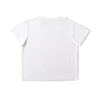 Embroidered Baby Tee - White