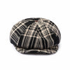 Houndstooth Tartan Newsboy Hat