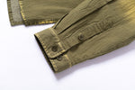 Sun Faded Button Up - Olive