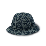 Reversible Lampshade Bucket Hat - Contrasting Denim