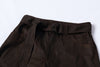 Wide Leg Pants - Waxed