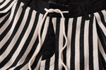 Black Pinstripe Pants