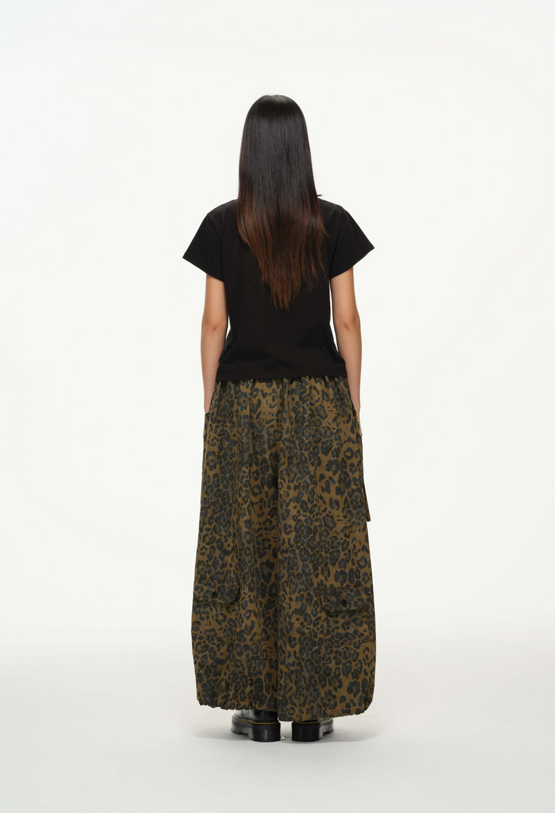 Wide Leg Yemi Pants – Leopard