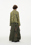 Color Pop Pull-Tie Cargo Skirt