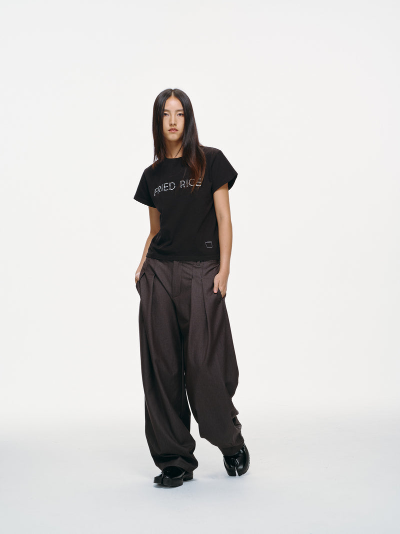 Contour Pleated Trousers – Sable Grey, Relaxed Fit