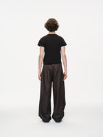 Contour Pleated Trousers – Sable Grey, Relaxed Fit