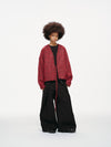 Ruby Cloud Kimono Blazer – Tie Front, Smooth Finish