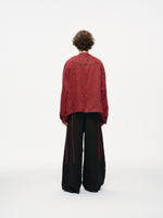 Ruby Cloud Kimono Blazer – Tie Front, Smooth Finish