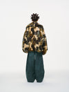 Plush Pop Cropped Faux Fur - Forest Camo