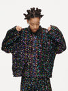 Midnight Spectrum Sequin Shirt
