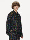 Midnight Spectrum Sequin Shirt
