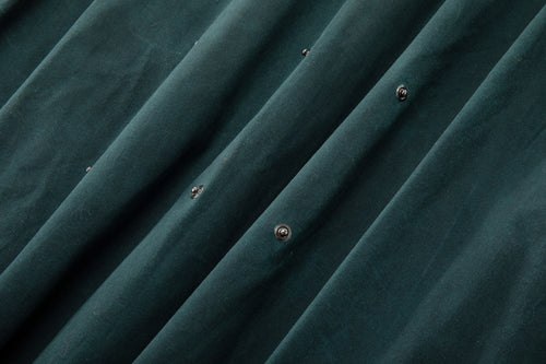 Crossbody Bag Overshirt - Jade Green, Light Wax