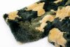 Plush Pop Cropped Faux Fur - Forest Camo