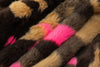 Plush Pop Cropped Faux Fur – Pink Over Camo